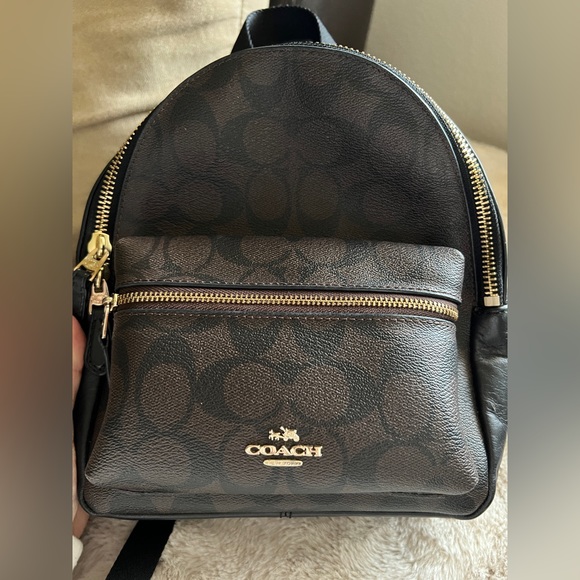 Coach Mini Charlie Backpack In
Signature Canvas - Picture 2 of 13
